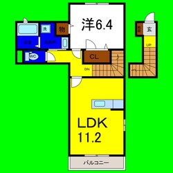 シャーメゾンヴィラＣの物件間取画像